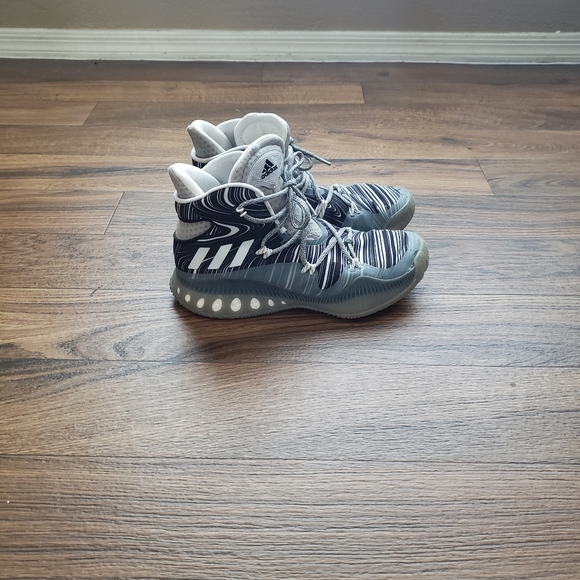 Adidas High Top Geofit sneakers size 9 - Picture 9 of 10